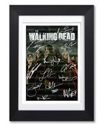 WALKING DEAD SEASON 11 CAST SIGNED POSTER TV SHOW SERIES AUTOGRAPH PRINT GIFT
