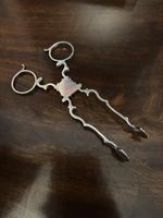 ANTIQUE ORNATE STERLING SILVER SUGAR NIPS / TONGS -HALLMARK  LONDON  1899