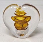 Heart Shaped Paperweight 8cm