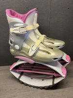 Kangoo Jumps  Boots KJ XR3 SE  Pink and Silver  Size Small 5-6