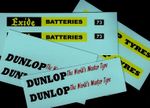 DINKY 29c/290 DOUBLE DECKER BUS TRANSFERS/DECALS