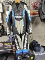 Spidi Warrior One Piece Leather Motorcycle Race Suit Size 54 Uk 44