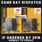 SBS Dual Carbon Race Front Brake Pads Aprilia RS 660 2020 2021 2022