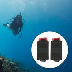 2pcs Travel Diving Trim Counter Weight Pocket Bag Pouch for Scuba