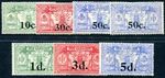 Nouvelles Hebrides 1924 Yvert 73-79 * SET €72 (F3826