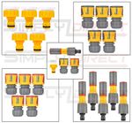 HOZELOCK QUICK CONNECT EASY TO USE OUTDOOR HOSE CONNECTOR VARIOUS TYPES & SIZES