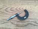 Vintage Moore & Wright Sheffield No. 966/2 1”-2” Micrometer