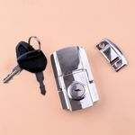 Motorcycle Tour Tail Box Trunk Luggage Top Storage Carrier Case Lock with 2 Keys