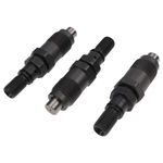 3X Fuel Injectors for Komatsu Excavator PC15R-8 PC12R-8 3D74E 3D68E 2D68E