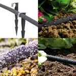Porous Pipe Soaker Hose Leaky Pipe - All Sizes Up To 100 m + Ground Water Pegs