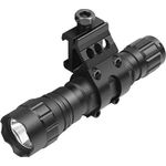 5mm Offset Rifle Scope Flashlight Torch Laser Weaver For Picatinny Rail Mount