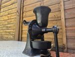 Vintage Spong & Co Cast Iron No 1 Coffee Grinder with Catch Tray