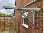 Bag Bracket,  Heavy Duty, Galvanised and Collapsible