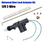 Universal Car 2 Wires 12V Auto Motor Heavy Duty Power Door Lock Unlock Actuator 