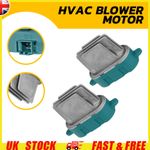 2x For VW Transporter T5 Caravelle Multivan T5 Blower Fan Motor Heater Resistor