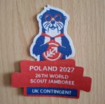 World Scout Jamboree 2027 Scout Badge Patch UK contingent 