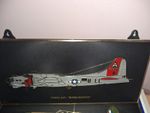 Plastic Pictures or plaques of Ww2 Aeroplane In Flight