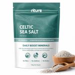 CELTIC SEA SALT ORGANIC 500G COARSE LIGHT GREY 83+ NATURAL MINERALS CELTIC SALT