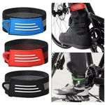 1Pair Bike Bicycle Outdoor Ankle Leg Bind Bandage Trousers Pant Bands Clips Stra