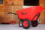Electric Wheelbarrow for Equestrian Yards - Bolt Barrow