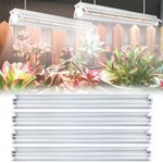 Hydroponics Full Spectrum LED Grow Lights Strips Bars 5000K T5 Sunlight Veg Lamp