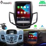 9.7" For Ford Fiesta 2009-2016 Car Stereo Radio GPS Navi CarPlay Android 15 +Cam