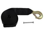 Hand Winch Strap 5 Metre (50MM Boat Trailer Hook Eye Belt Webbing 2500LBS)