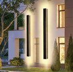 1x AOEH LED Long Wall Light IP67 Waterproof 3000K Aluminium Outdoor Indoor 100cm