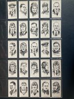 cigarette cards famous airmen & airwomen 1935 full set