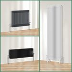 Anthracite White Black Traditional Cast Iron Style Radiator 2 3 4 Column Rads