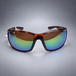 Costa Del Mar Reefton Sunglasses — Matte Tortoise / Green Mirror 580P (RH-048)