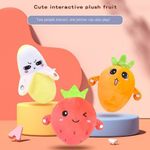 Interactive Musical Toy Fruit Sensing Beat Piano Ragdoll Musical Doll Gifts