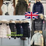 NEW✨Canada✨Goose Wyndham Parka Down Cotton Coat Coyote Fur Winter Outerwear Grey