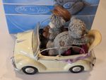 ME TO YOU BEAR FIGURINE ROAD TRIP BOXED EXTREMELY  RARE RETIRED INC CERTIFICATE 