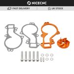 Aluminum Water Pump Cooler High Flow Kit For KTM 690 Duke/Enduro/SMC/R 2008-2025
