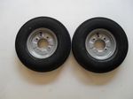 2 OFF 400 X 8 4 PLY  4 STUD  115 PCD  TRAILER WHEEL & TYRE NEW ITEMS