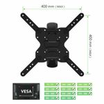 AVF Superior Multi-Position 32 to 65 Inch TV Wall Bracket