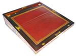 Regency Writing Slope with Inkwells, Secret Drawers & Key