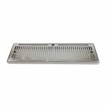 Beer Spill Tray Rectangular Stainless Steel Spill Tray Heavy-Duty