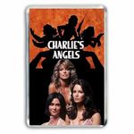 RETRO  CHARLIES ANGELS - JUMBO FRIDGE  LOCKER  MAGNET