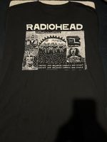 Radiohead Long Sleeved T-Shirt Artwork Kid A  Design By Stanley Donwood