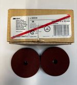 3M 984C COATED ABRASIVE GRINDING DISCS 100MM X 16MM P36 ( PKT 25)