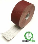 Emery Cloth Backed Sandpaper Roll DEERFOS 75mm 100mm 115mm 150mm GRIT 24-600
