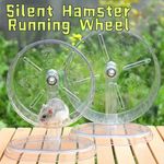Hamster Running Wheel Pets Exercise Toy Small Treadmill Ball Cage Supply Silent