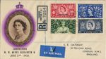 1953 TANGIER QEII CORONATION ON EXCELLENT PTS FDC
