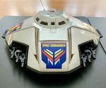 Vintage SPACE COMMANDER RADIO CONTROL Toy BANDAI / HALES Retro Toy untested