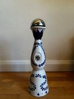 Clase Azul Reposado Tequila Ceramic Empty Bottle Hand Painted, 700ml