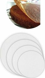 50 X Non stick round Grease proof Circles  Baking Parchment Paper Cake Tin Liner