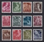 LIECHTENSTEIN 1951 Pictorials set of 12 SG 287-298 MNH**/MH* (CV £250)
