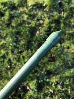 16mm Garden Plant Stakes + connector Metal Plastic Coated Climbing Support Canes